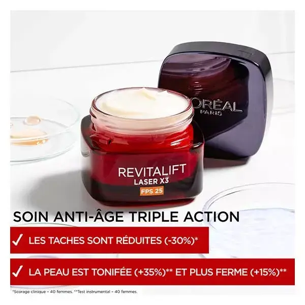 L'Oréal Paris Revitalift LaserX3 Soin Jour SPF25 50ml