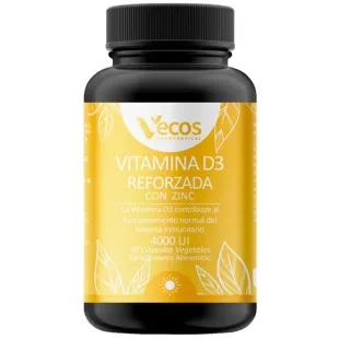 Vecos Nucoceutical Vitamin D3 + Zinc 30 Capsules