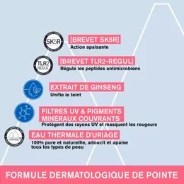 Uriage Roséliane CC Crème SPF30 Apaisante Teinte Medium 40ml