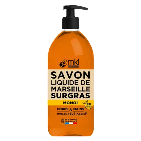 MKL Green Nature Monoï Marseille liquid SOAP 1 L