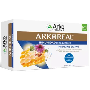 Arkopharma ArkoReal Jalea Real Inmunidad Sin Azúcar 20 Ampollas
