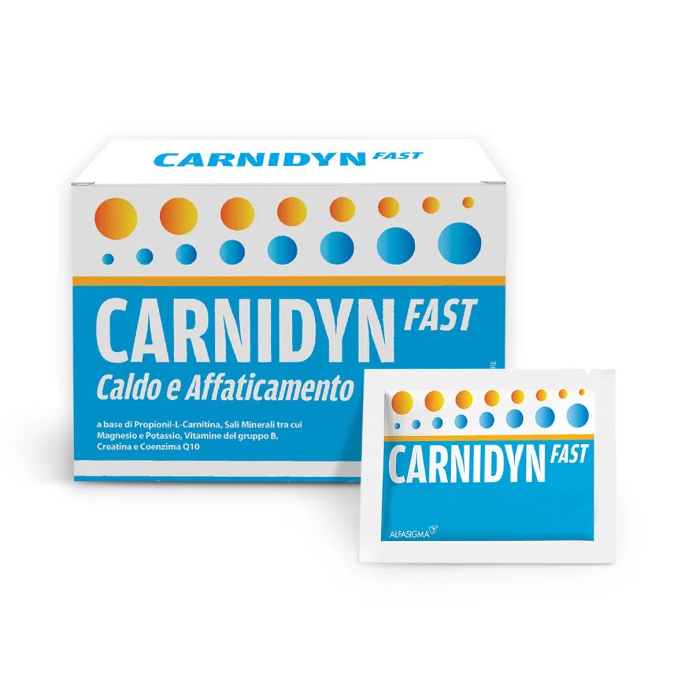 Carnidyn Fast Magnesio e Potassio Integratore 20 Bustine