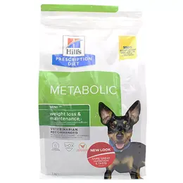 Hill's Prescription Diet Canine Metabolic Mini Weight Loss & Maintenance Croquettes Poulet 1kg