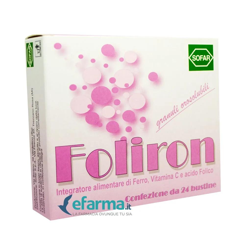 Foliron Integratore Gravidanza e Allattamento 24 Bustine