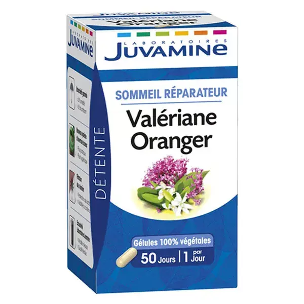 Juvamine - Phyto - Valerian orange blossom 50 capsules