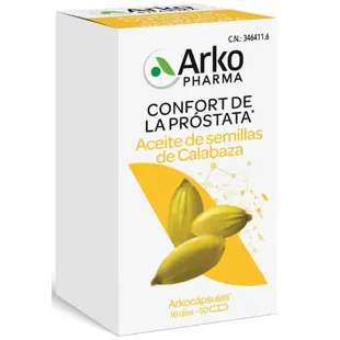 Arkopharma Arkocaps oil seeds pumpkin 50 capsules