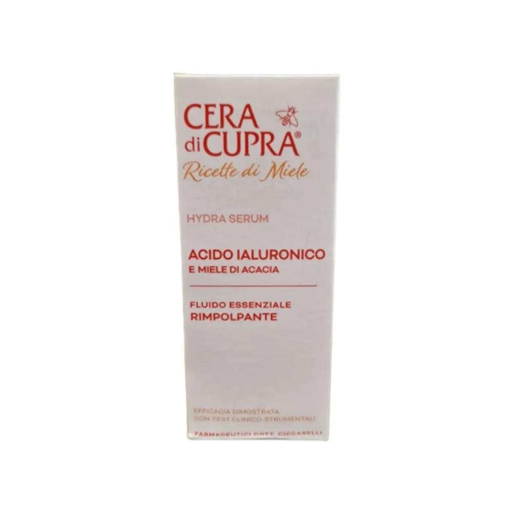 Cera di Cupra Siero Fluido Essenziale Rimpolpante con Acido Ialuronico e Miele di Acacia 30 ml