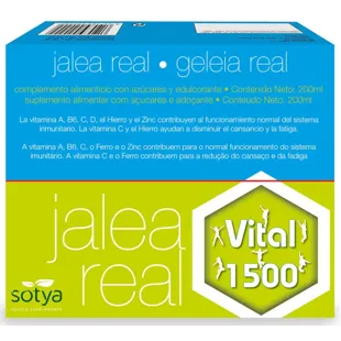 Sotya Royal Jelly Vital 1500 20 Vials of 10ml