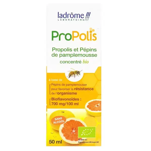 Ladrome concentrated Propolis and 50ml Grapefruit seed