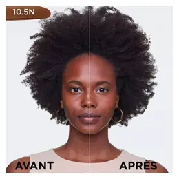 L'Oréal Paris Accord Parfait Fond de Teint Fluide Fondant Unifiant Perfecteur 10.5N Café 30ml