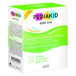 Pediakid Bébé Gaz 12 sticks