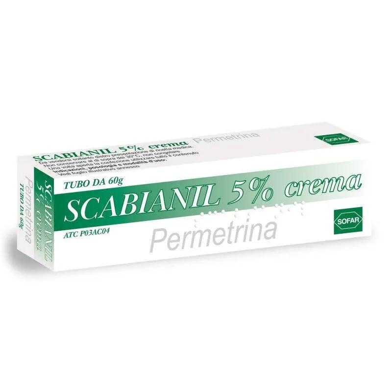 Scabianil Crema 5% per Trattamento della Scabbia 30 g