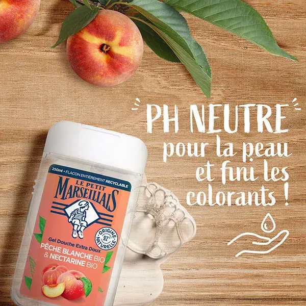 Le Petit Marseillais Gel Douche Pêche & Nectarine 250ml