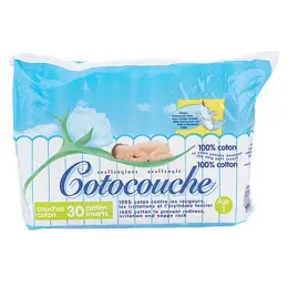 Cotocouche 1er Âge 30 cotons