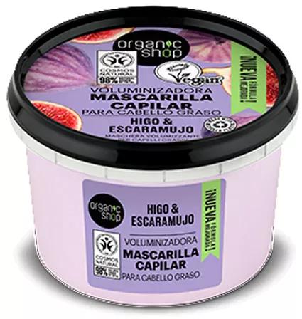 Organic Shop Máscara Capilar Brilho Express Figo Grego 250 ml