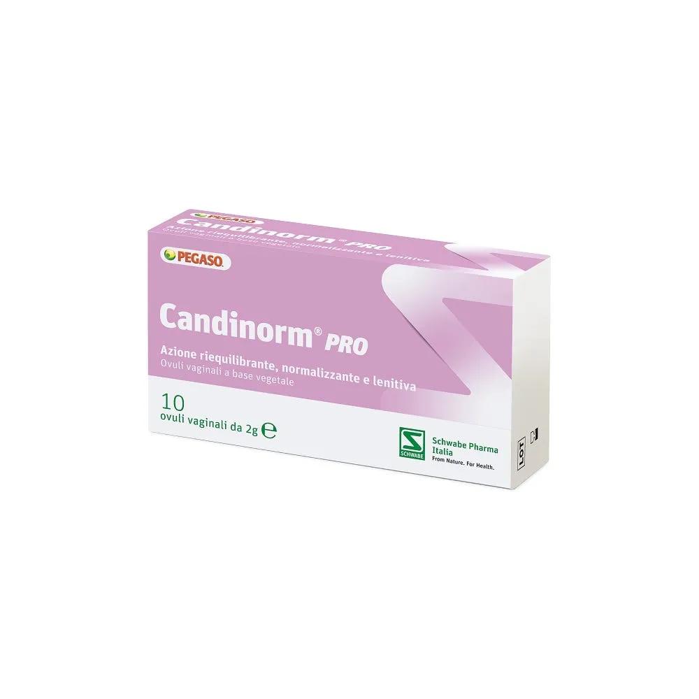 Candinorm Pro Ovuli Vaginali Normalizzanti A Base Vegetale 10 Ovuli