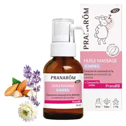 Pranarom PranaBb Huile de Massage Sommeil Bio 30ml