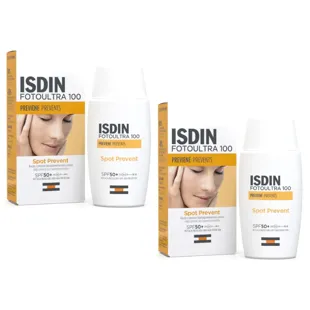 Isdin Fotoultra 100 Spot Prevent SPF50+ 2x50 ml