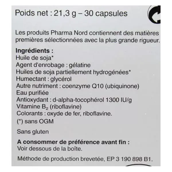Pharma Nord Q10 30mg 30 capsules