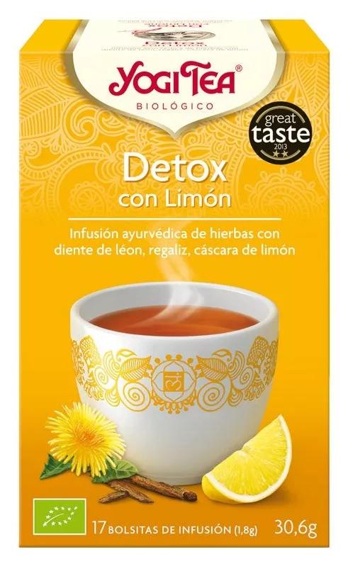 Yogi Tea detox com Limão 17 Saquetas
