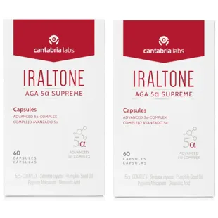Iraltone AGA 5α Supreme 2x60 Cápsulas
