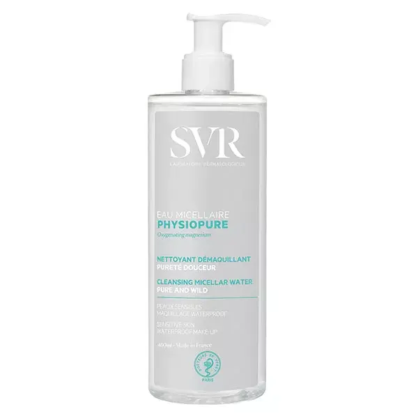 SVR Physiopure water micellar water cleanser cleansing purity softness 400ml