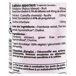 Vit'all+ Cétones de Framboise 30 gélules végétales