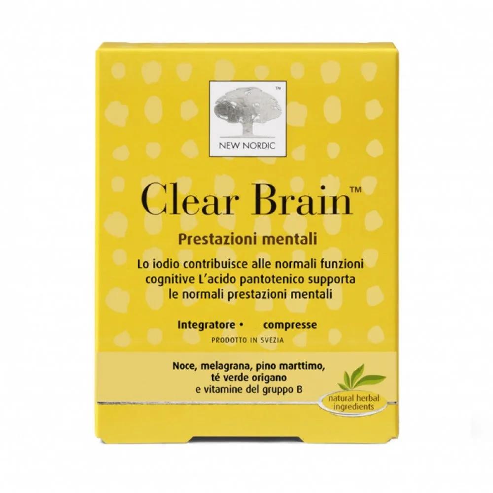 Clear Brain Integratore Sistema Nervoso 120 Compresse