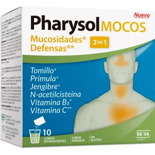 Pharysol Mocos 10 Brausebeutel