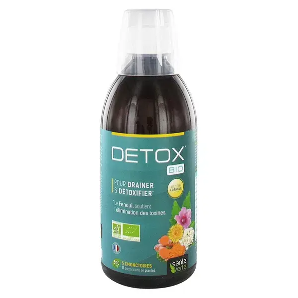 Santé Verte Organic Detox Supplement 500ml 