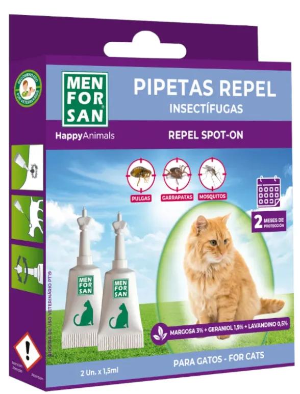 Menforsan Anti Insect Pipette for Cats 2Uds