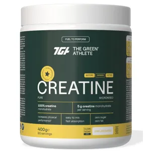The Green Athlete Creatine Unflavored 400 gr