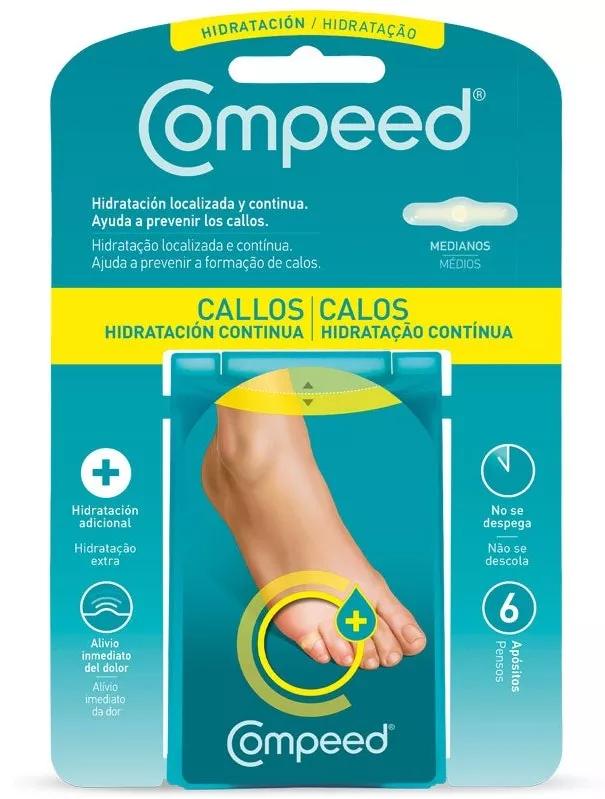 Compeed Callosités Hydratation Continue 6 Unités