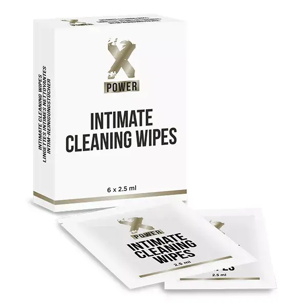 Xpower INTIMATE CLEANING WIPES - Cleaning wipes - 6 wipes