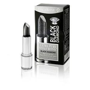 Incarose Extra Pure Hyaluronic Black Diamond Rossetto Nero Diamantato 1 Pezzo