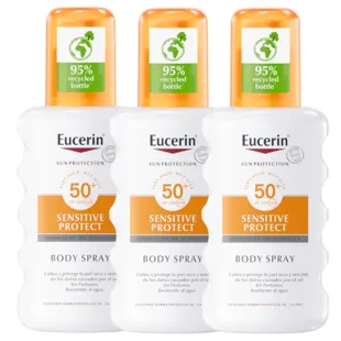 Eucerin Solar Body Spray LSF50+ 3x200 ml