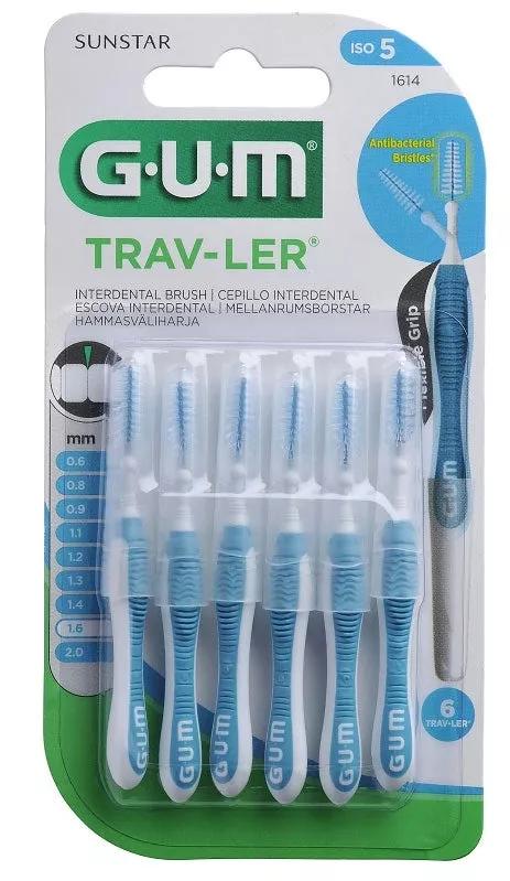 Gum Cepillo Interdental Travler 1,6 mm