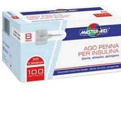 Master Aid Ago Per Penna 31G Da Insulina 6mm 100 Pezzi