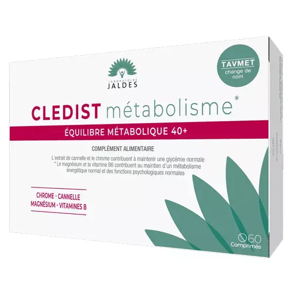 Jaldes Cledist Métabolisme 60 comprimés
