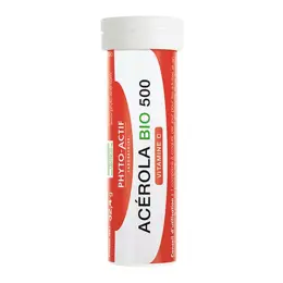 Phyto-Actif Acérola 500 Bio 24 comprimés + 12 offerts