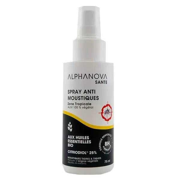 Alphanova Antimosquitos Zonas Tropicales Spray 75ml
