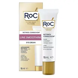 Roc Rétinol Correxion Soin Lissant Crème Yeux 15ml