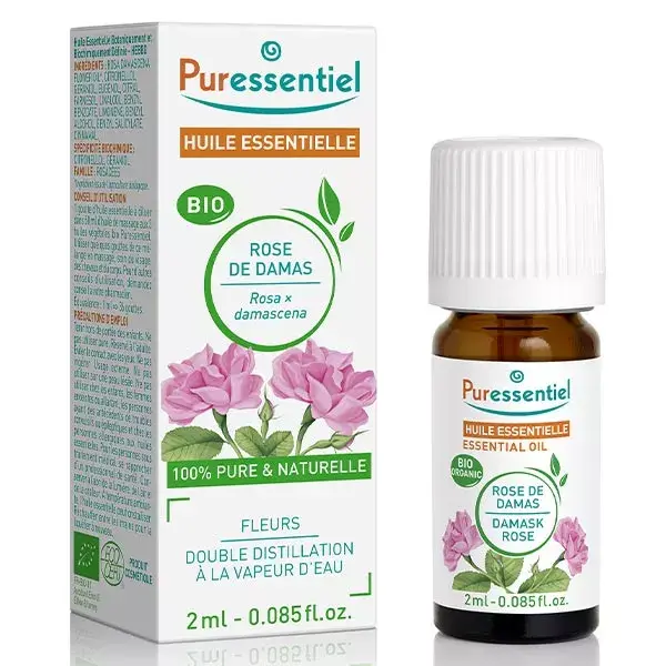 Puressentiel Huiles Essentielles Rose de Damas Bio 2 ml