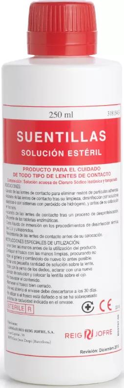 Reig Jofre Suentillas Solução para Lentes de Contato Estéreis 250 ml