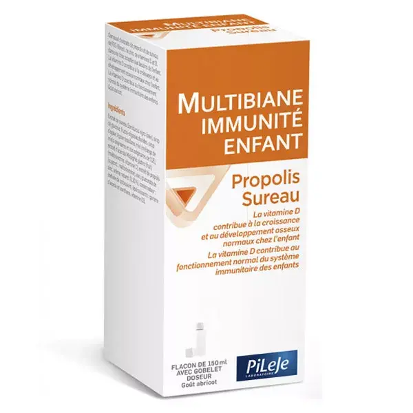 Pileje Multibiane Immunité Enfant 150ml
