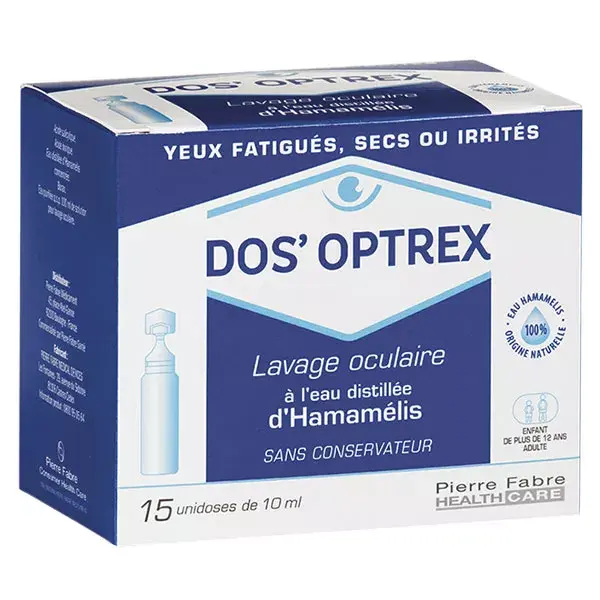 Solucin de Optrex para vainas de lavado de ojos
