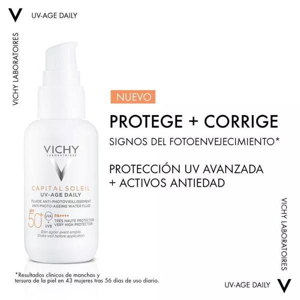 Vichy Capital Soleil UV-AGE Fluido Anti Fotoinvecchiamento SPF50+ 40 ml