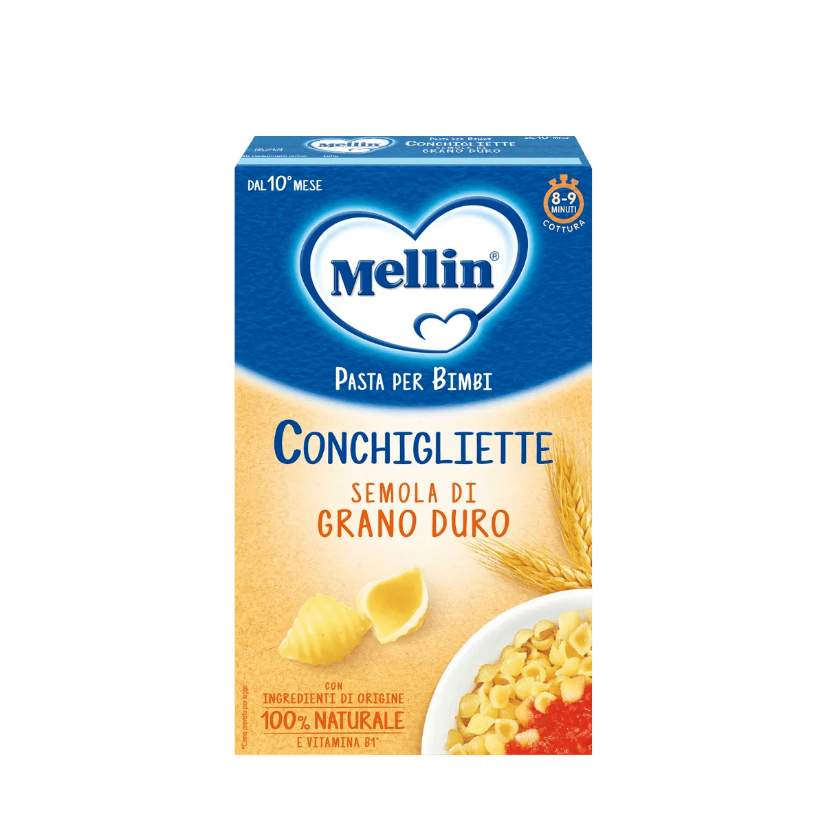 Mellin Conchigliette 100% Grano Duro 280 Gr