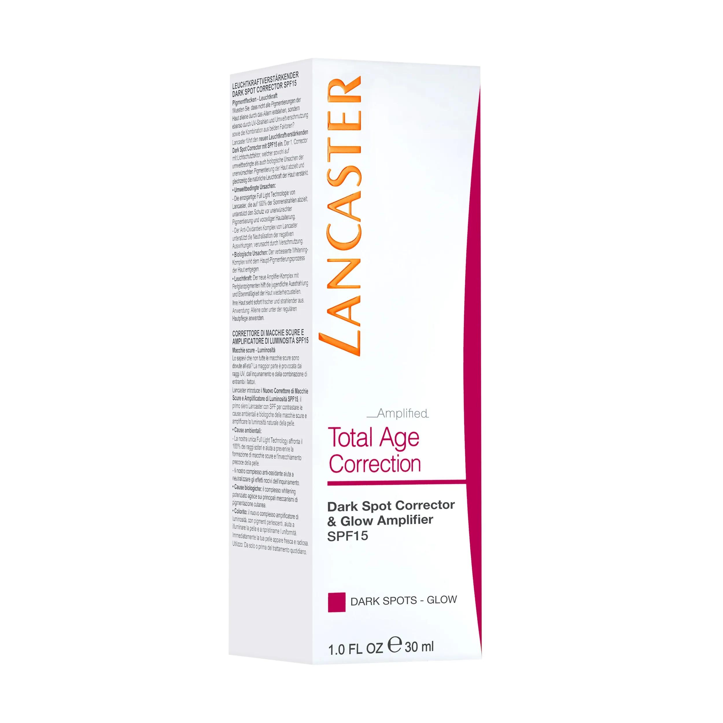 Lancaster Total Age Correction Dark Spot Corrector & Glow Amplifier Spf15 30 ml