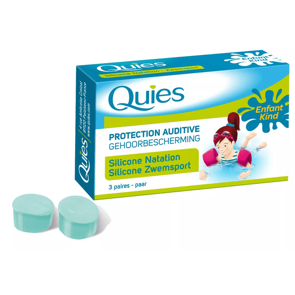 6 Paires De Bouchons D'oreilles En Silicone Pour Natation - 6 Couleurs, Pack Familial